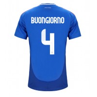 Italia Alessandro Buongiorno #4 Fotballklær Hjemmedrakt EM 2024 Kortermet